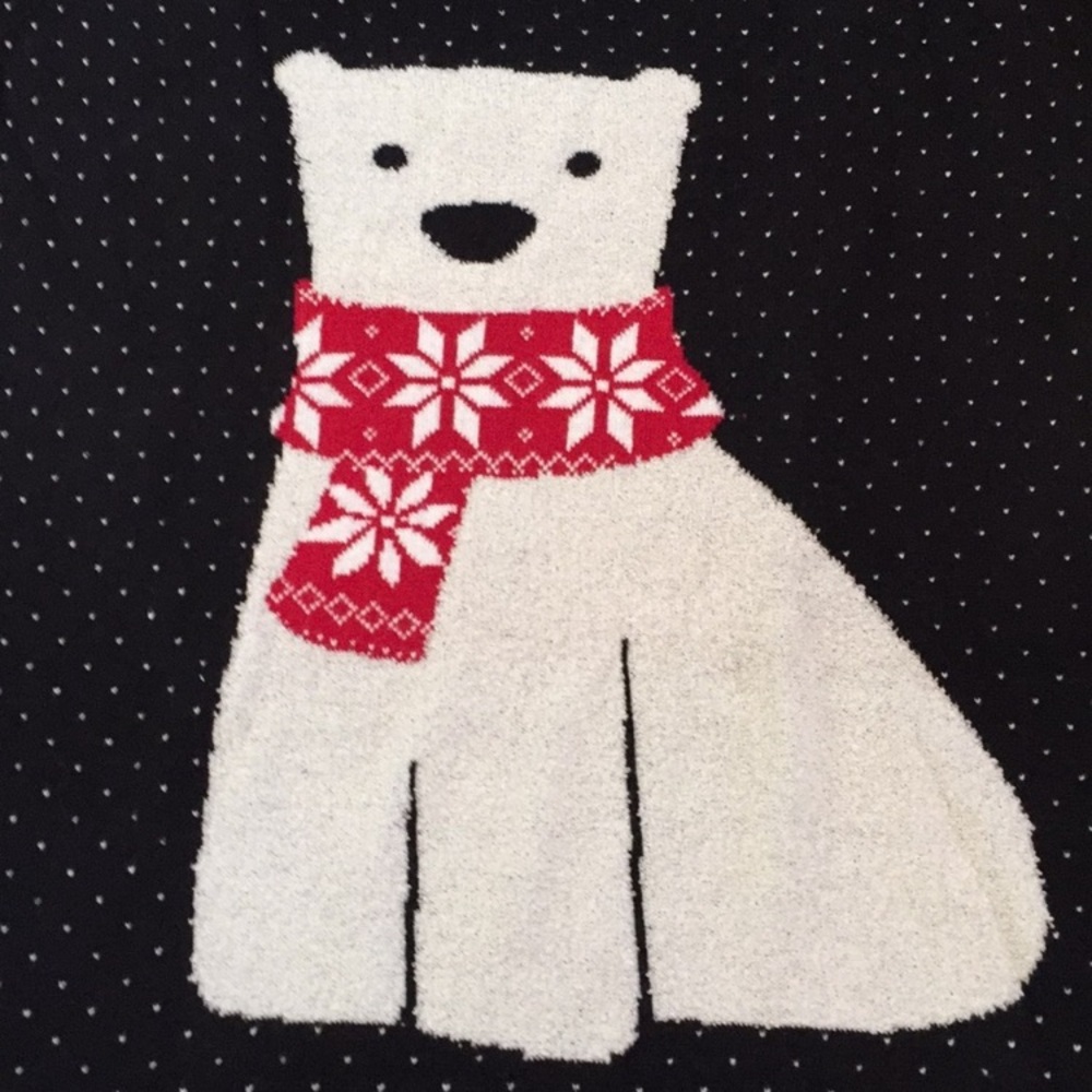 Catherines Polar Bear Sweater 0X - Picture 2 of 7